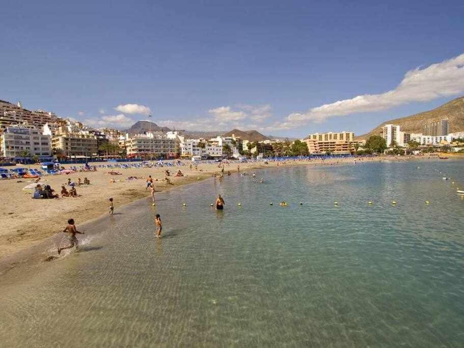 Vera Mar 9C Primera Linea Con Piscina Y Parking Los Cristianos  Exteriör bild